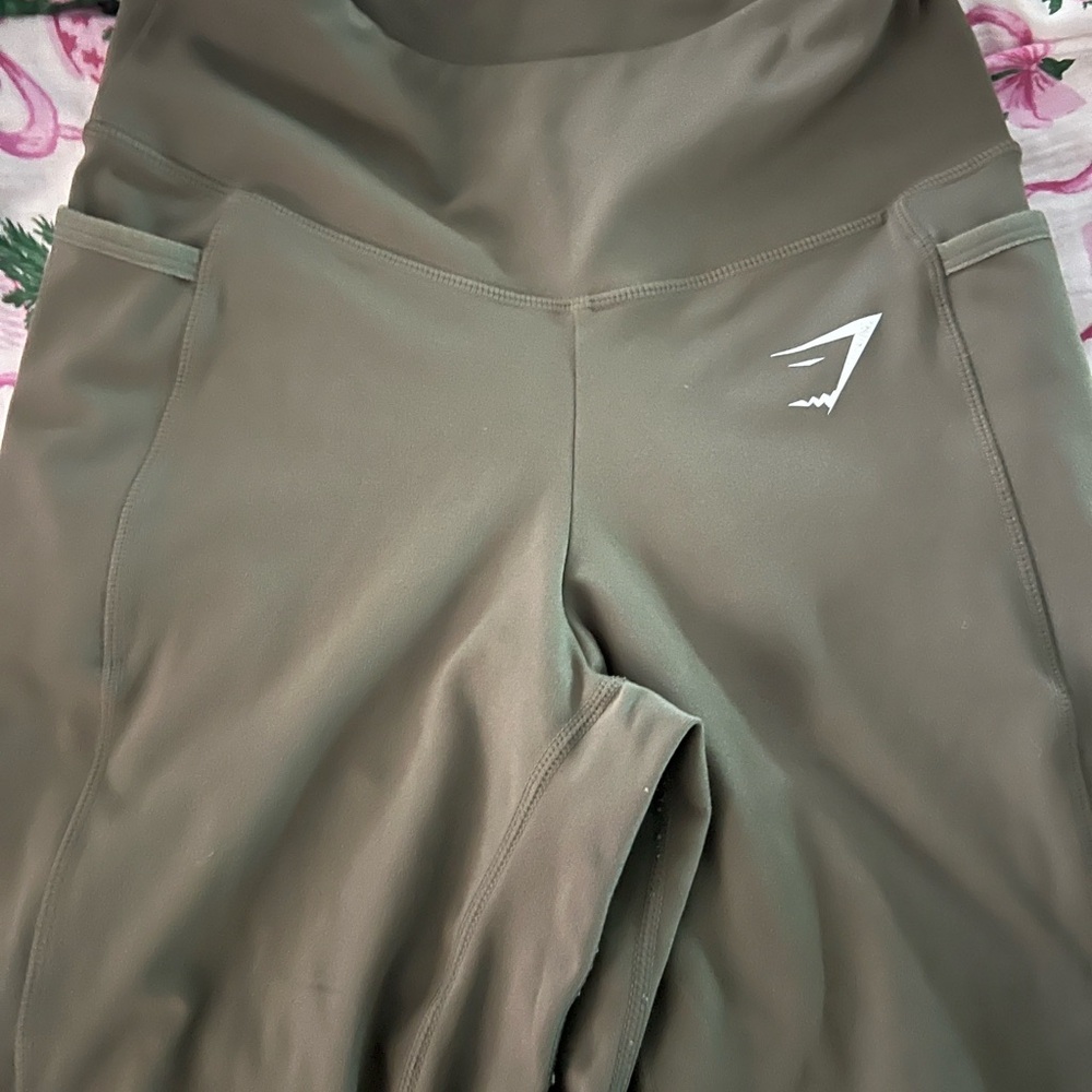 Gymshark army green Leggings